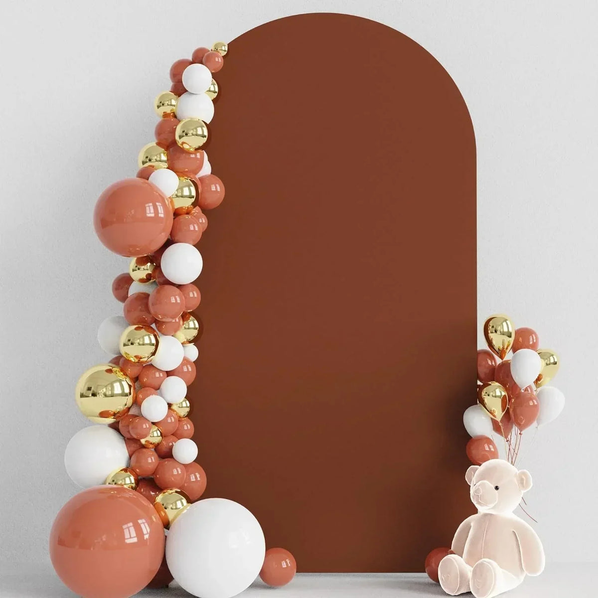Solid Colours Arch Backdrops Cover Wedding Party Photography Backdrops Photo Kids Birthday Party Table Cover Decoration