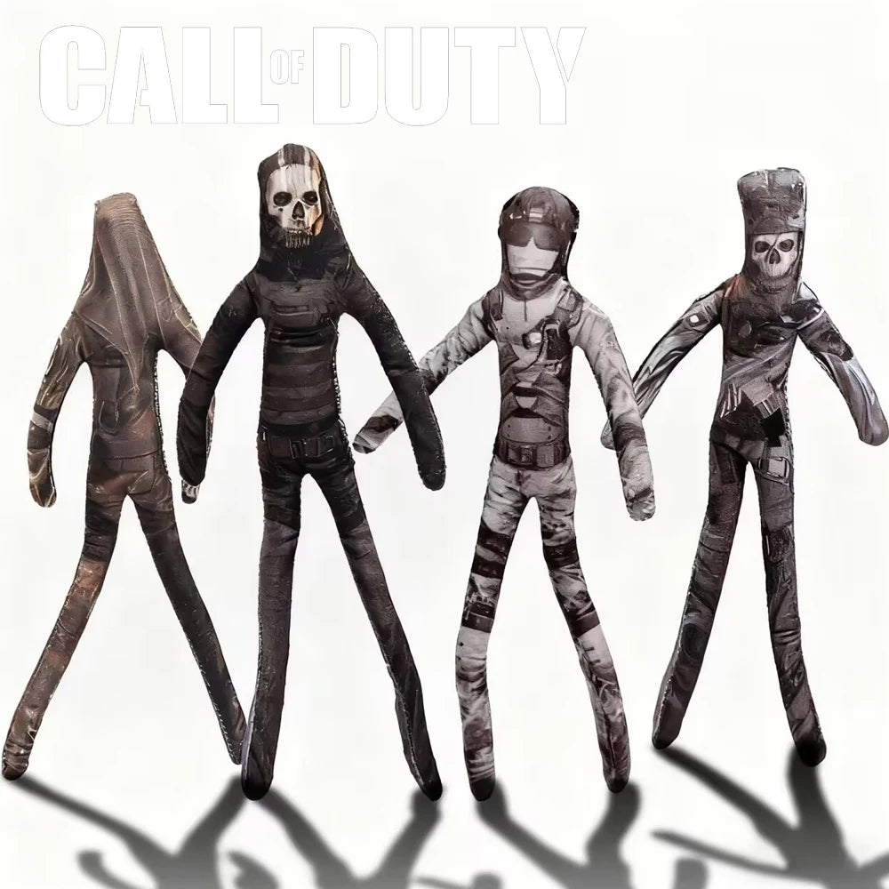 Game Call Of Duty Ghost Sebastian Krueger Cosplay Doll Halloween Party Stuffed Plushies Abstract Twistable Props