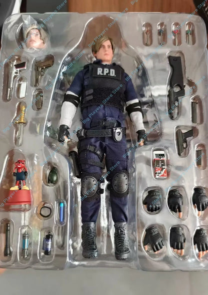 In Stock LIMTOYS LiMiNi 1/12 RPD Officer Resident Evil Leon Action Figure