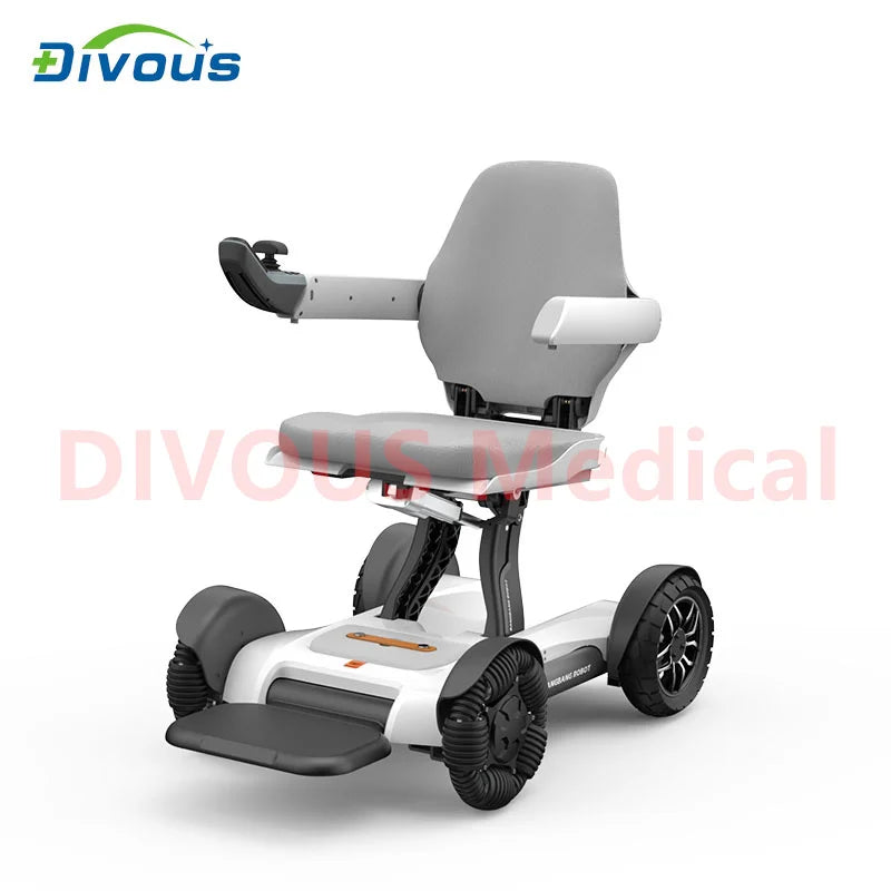 Mobile Bluetooth Remote Controlled  Foldable Electric Wheelchair Mobility Scooter Elderly Disabled Adult wheelchair