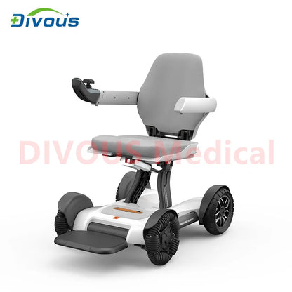 Mobile Bluetooth Remote Controlled  Foldable Electric Wheelchair Mobility Scooter Elderly Disabled Adult wheelchair