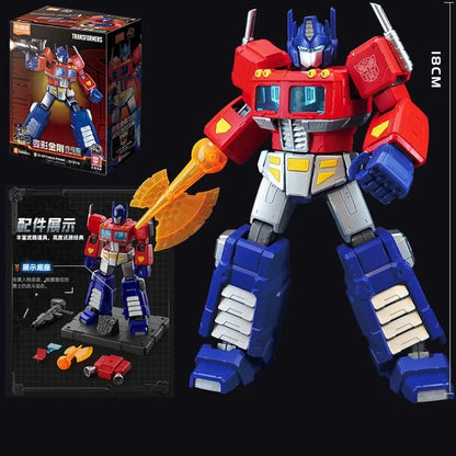 BLOKEES Original Transformers Prime Optimus Prime TARN Soundwave Orion Pax IDW ACTION EDITION Decepticons Action Figure Toy Gift