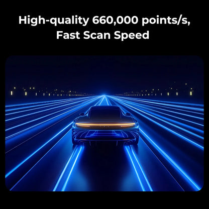 Creality 3D Scanner CR-Scan Raptor Pro Handheld Scan 60fps High Speed 24 Bit Full-Color Scanning Blue & NIR Light Laser Scanner