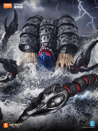 In Stock BLOKEES GALAXY VERSION S Evil God Gatanothor Ultraman Tiga Assembled Movable Model Toys
