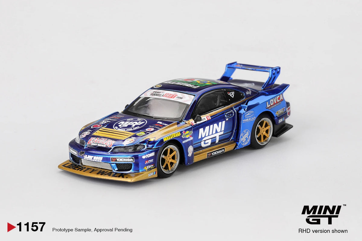 MINIGT 1/64 Nissan GTR Pagani Ford Lamborghini Bugatti Car Alloy Motor Vehicle Diecast Metal Model Kids Xmas Gift Toys for Boys