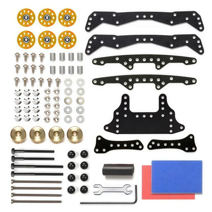 Tamiya Four-Wheel Drive Vehicle VZ Chassis Self-Made Upgrade And Modification Kit for Model Enthusiasts