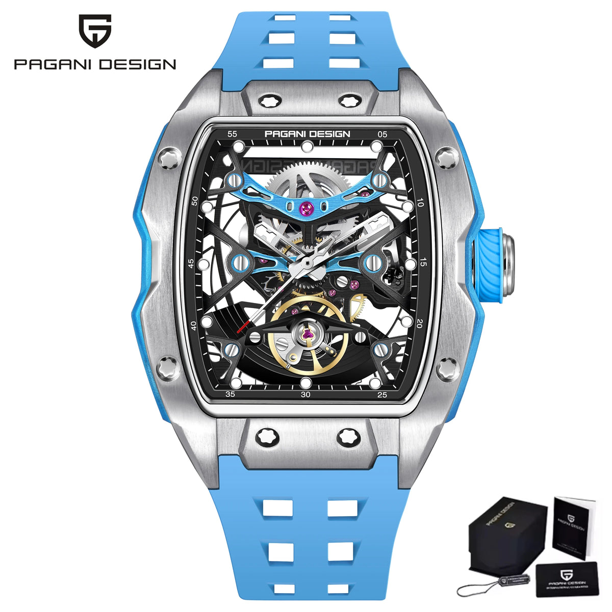 PAGANI Design 2026 New Men Automatic Mechanical Watch Miyota 8215 Sapphire Crystal 40mm Stainless Steel Waterproof