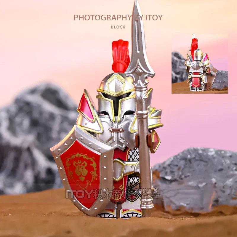World Of Warcraft Wow Building Blocks Lich King Mini Action Figure Toys