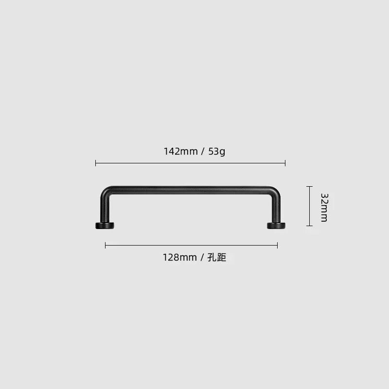 12.6''inch（320mm）Dainty Furniture Bar Pull Bronze Cabinet Handle Kitchen Handles Drawer Knobs Black Long Handle for Kitchen