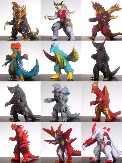New large Soft rubber Ultraman Belial Monster Leugocyte Belial Gaia Gubira Gomora Model Action Figure Children's Toys