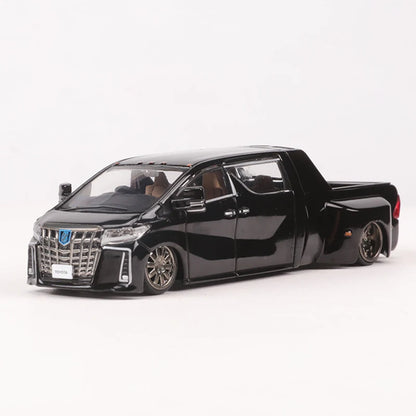 GCD 1:64 NATS Alphard Super Dually Alloy Model Car