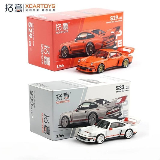 XCARTOYS POP RACE 1/64 Scale Porsche SINGER DLS Alloy Car Model Racing Toy for Boys S13-02 S10-06 S33-02 S8-02 S8-03 S29-01
