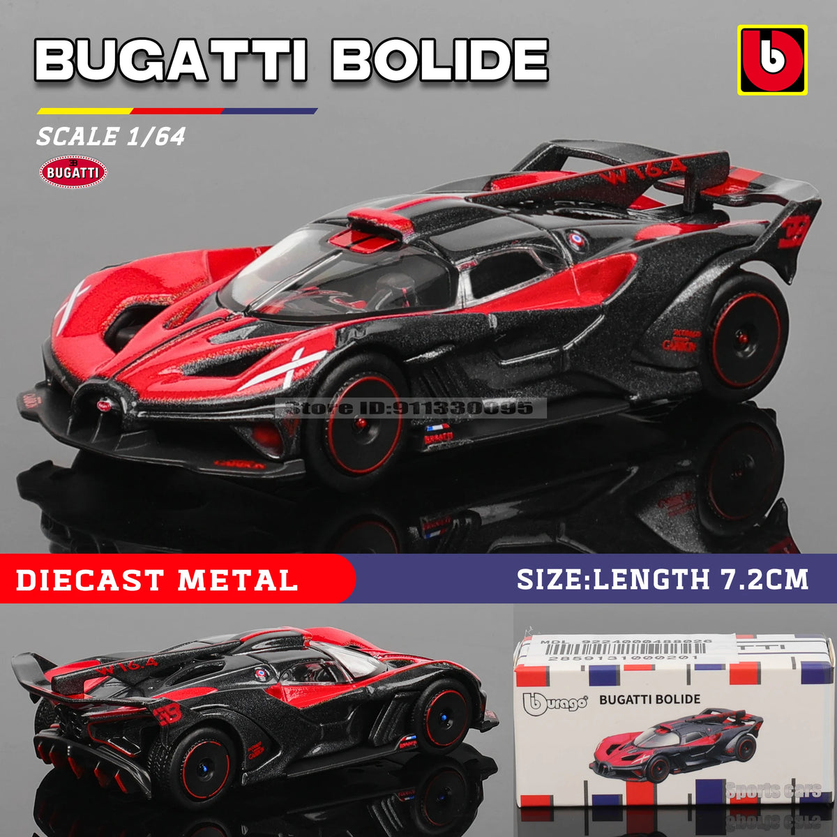 Bburago 1:64 Porsche 911 GT2 RS LAMBORGHINI sian fkp 37 Mustang GT500 Car Model Collection Kids Xmas Gift Toys for Boys Ferrari