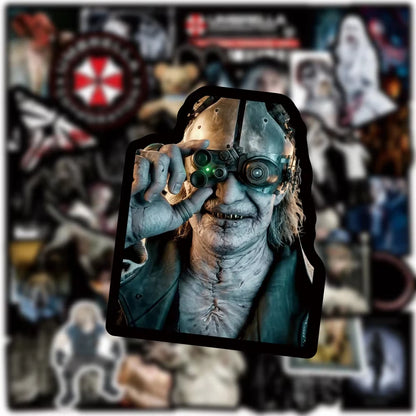 50PCS Resident Evil Requiem Game Graffiti Stickers Exquisite Fashion DIY Guitar Phone Laptop Suitcase Water Cup Skateboard Decal