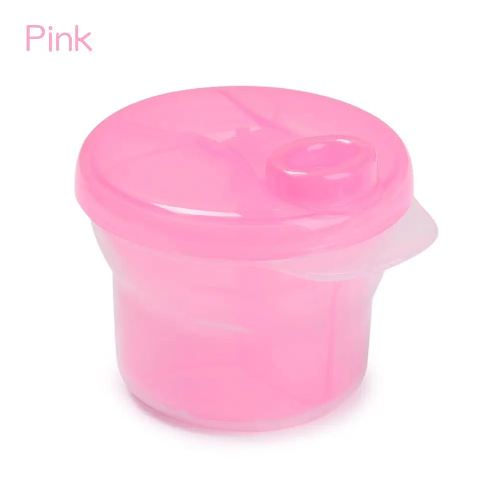 3 Doses Formula Container of Baby Milk Powder Dispenser Snack Pot Storage
