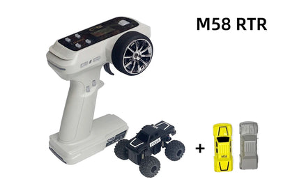LDARC M58 RC Truck RTR 2.4GHz 1/58 MINI Mirco RC Electric Remote Control Model Car Adult Children's Tabletop Toys