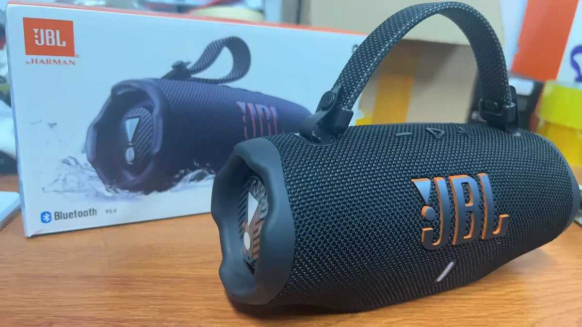 JBL Charge 6 Bluetooth Speaker Rugged Waterproof Portable Deep Bass Clear Tweeter Travel