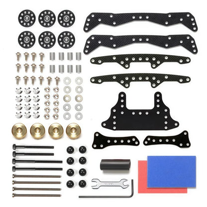 Tamiya Four-Wheel Drive Vehicle VZ Chassis Self-Made Upgrade And Modification Kit for Model Enthusiasts
