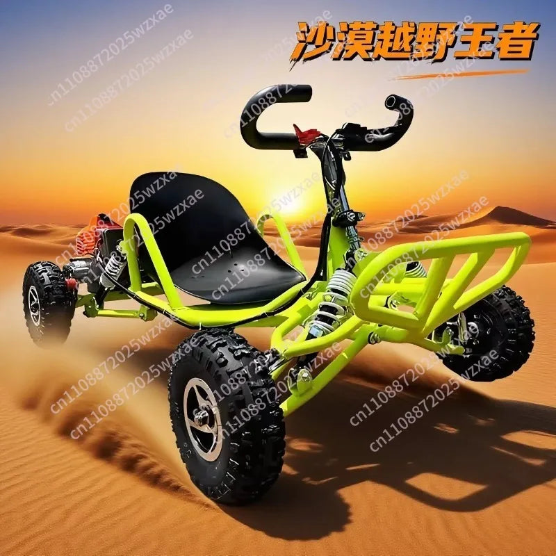 High Performance Drift Go Kart Powered for Adults Kids All Terrain Off Road Beach Buggy