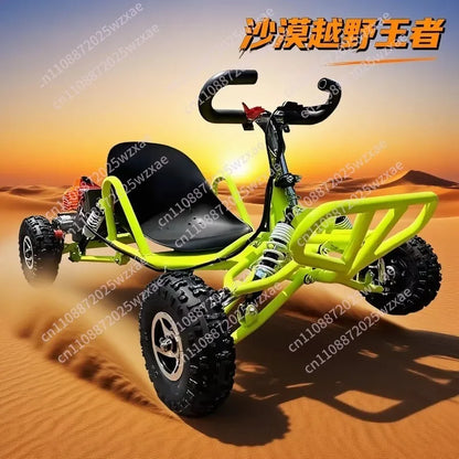High Performance Drift Go Kart Powered for Adults Kids All Terrain Off Road Beach Buggy
