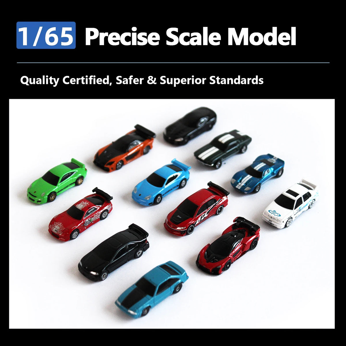 JADA W2 Fast & Furious 1:128 Diecast Metal Mini Cars Blind Box (Wave 2) - Random Movie Vehicle Collection