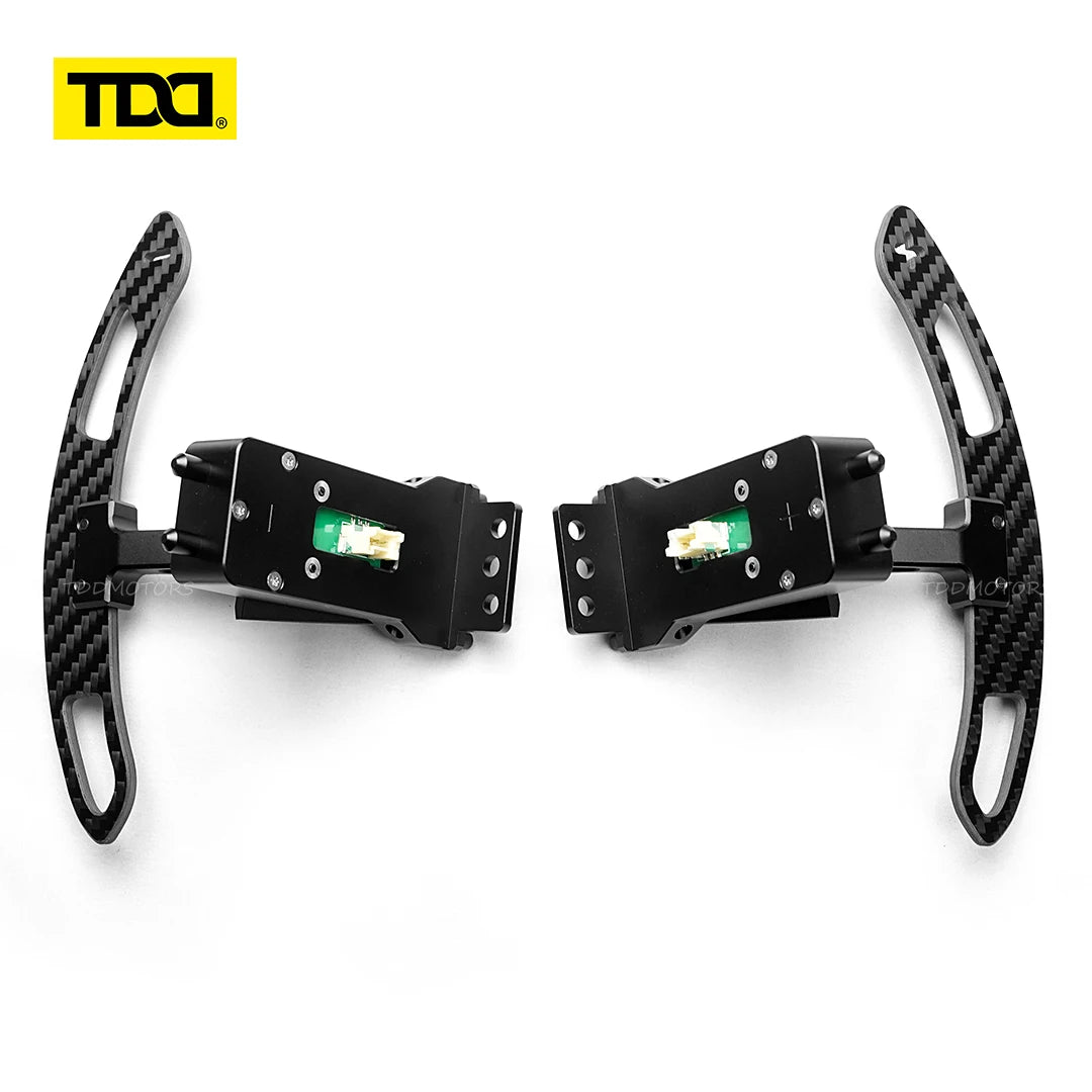 TDD Aluminum Alloy Magnetic Paddle Shifters For Porsche 718 Cayman GT4 991 Panamera 971 911 997 Steering Wheel Shift Paddle