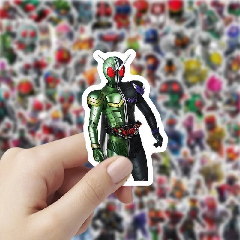 103pcs Kamen Rider stickers cool Masked Rider DIY decorations for suitcase water cup notebook desktop wall graffiti toys gifts