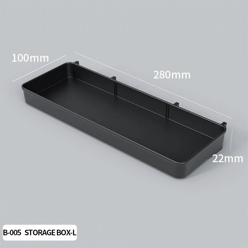 Home Furniture Storage Pegboard: Desktop Standing Height-Adjustable Storage Rack, Also for Displaying Decorative Figurines