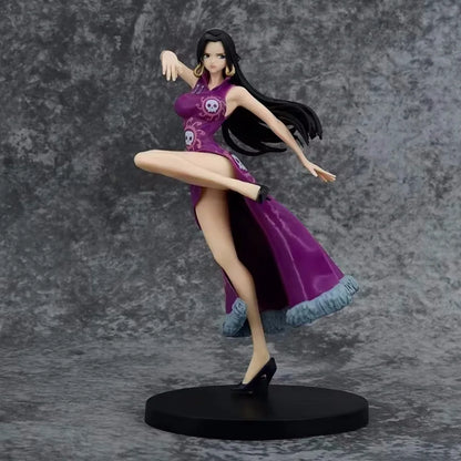 21CM Anime Boa Hancock Figures Toys GK Snake Action Figure Sexy Cheongsam Girl Doll PVC Figurines Statue ﻿