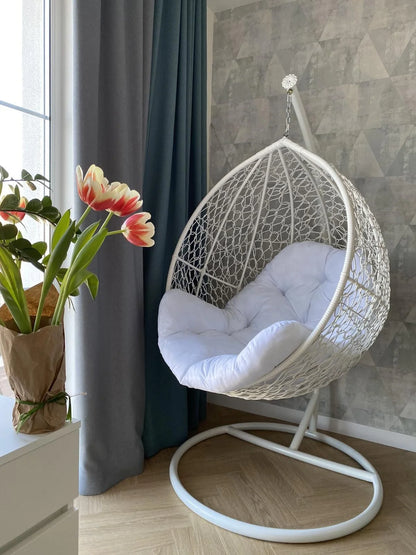 Home Basket Chair Spot Outdoor Modern Garden Furniture Lazy Sofa Rattan Basket Egg Leisure Swing Chair