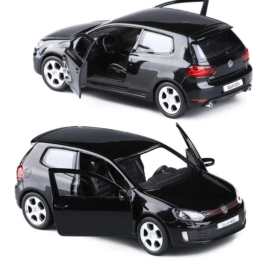 1:36 Volkswagens Golf 6 GTI Alloy Car Model Diecast Metal Toy Vehicles Car Model Simulation Doors Can Open Collection Kids