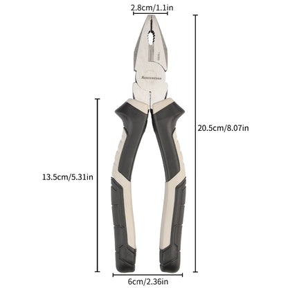 Professional Multifunctional Diagonal Pliers Needle Nose Universal Wire Cutters - Essential Hardware Tools for Electricians