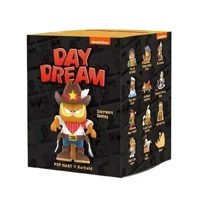 POP MART Garfield Cat Daydream Series Mystery Box - Cute Anime Figure Ornaments Blind Guess Bag Doll Collectible Toys Gift