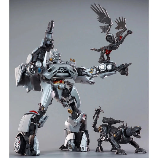 【Spot】 Transformation MH-02 MH-02 Sound Wave Laser Bird KO Mobile Robot Model MP Ratio Gift Toy Collection