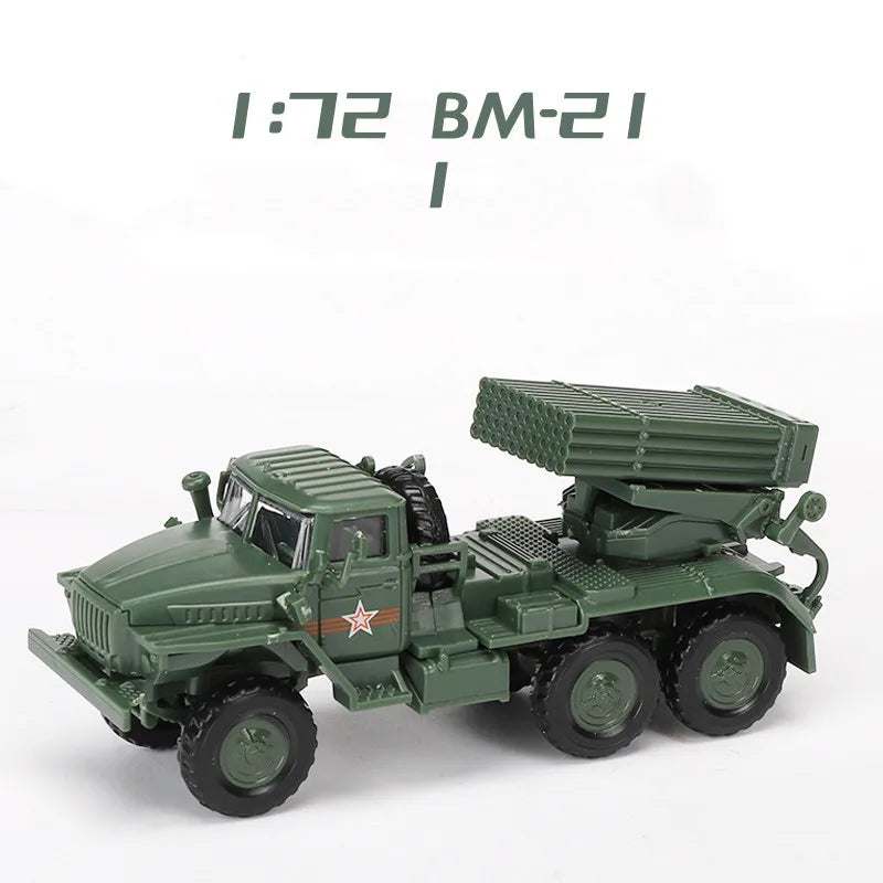 4D 1/72 Tank Assembly Puzzle Model Infantry Fighting Vehicle Military Tractor Artillery Boys' Toys