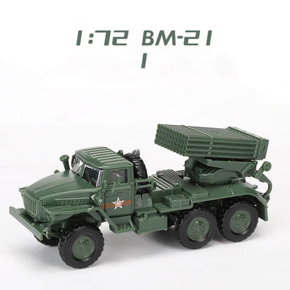 4D 1/72 Tank Assembly Puzzle Model Infantry Fighting Vehicle Military Tractor Artillery Boys' Toys