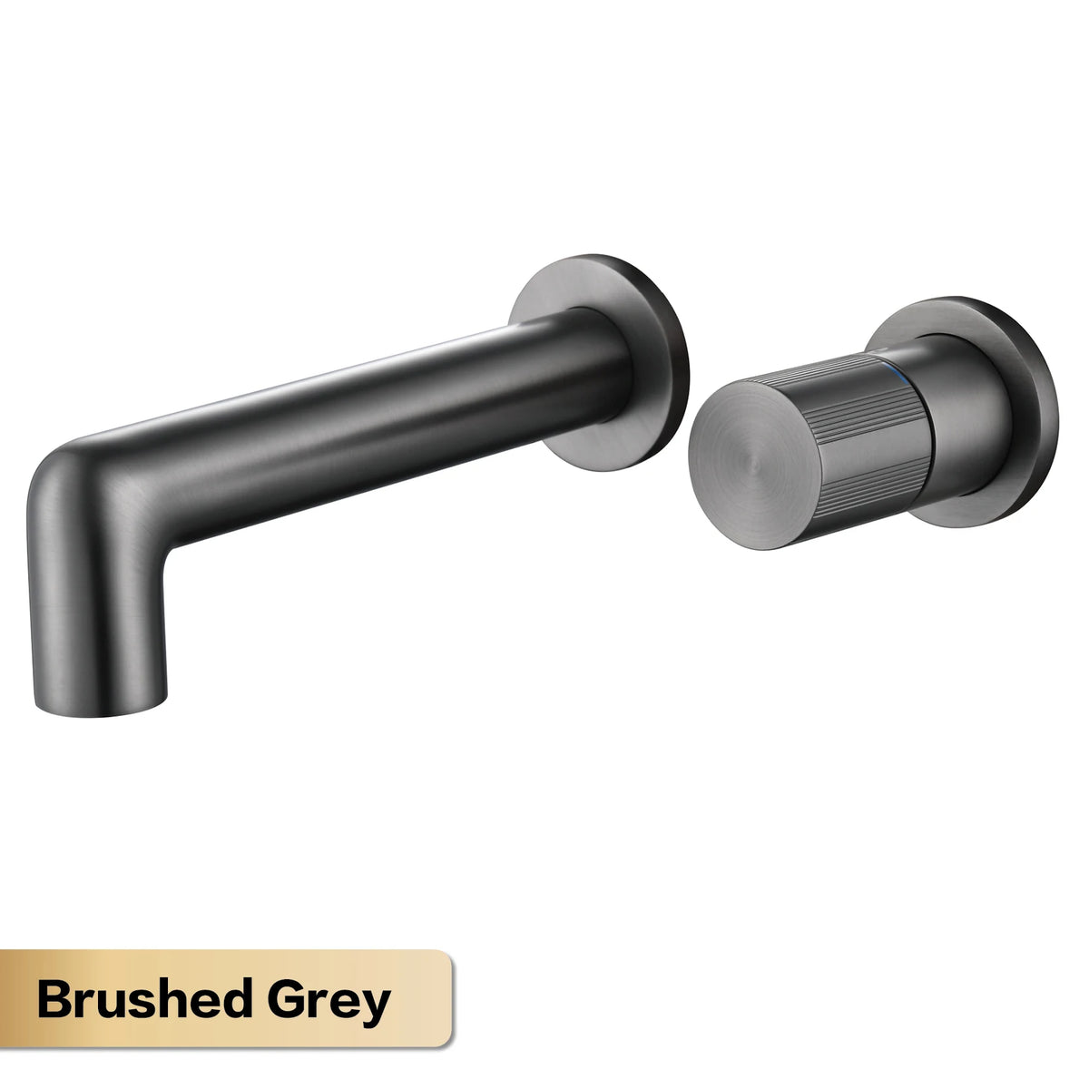 AITANA Luxury Chrome Brass Wall Mounted Bathroom Faucet Simple Design Embedded Single Handle Hot and Cold Water Basin Faucet