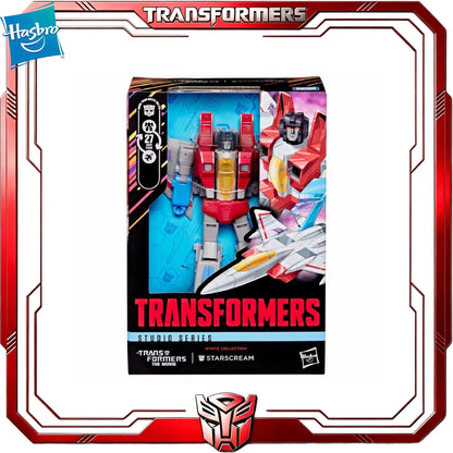 In Stock Hasbro Transformers Studio Series MTMTE Starscream Voyager Class Hobby Collection Gift Figure
