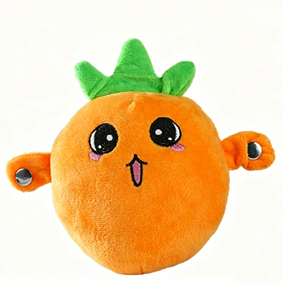 Hot Creative Peculiar Music Rhythm Parent-child Interactive Plush Doll Banana Fruit Induction Cultivate Music Perception gifts