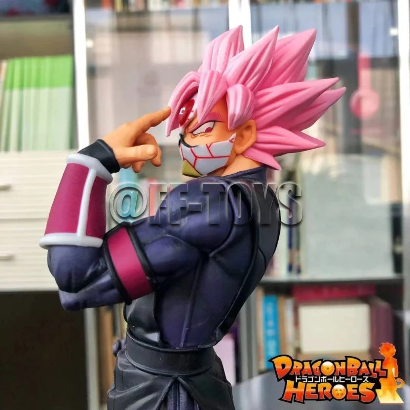 Super Dragon Ball Heroes Figure Zamasu Black Goku 25cm PVC Action Figures GK Statue Collection Model Toys Gifts