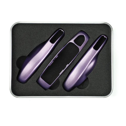 Car Smart Remote Key Case Fob Covers Set Shell For Porsche Panamera Spyder Carrera Macan Boxster Cayman Cayenne 911 970 981 991