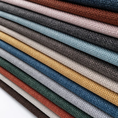 Thickened Linen Cotton Curtain Fabric By Meter for Furniture Decoration Tablecloth Sewing Plain Polyester Soft Cloth Breathable