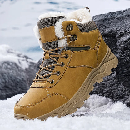 men boots 2025 New Winter Slippers Warm Men Shoes Waterproof Non-Slip Plush Sneakers Male tenis shoes Boots Men Sneakers Winter