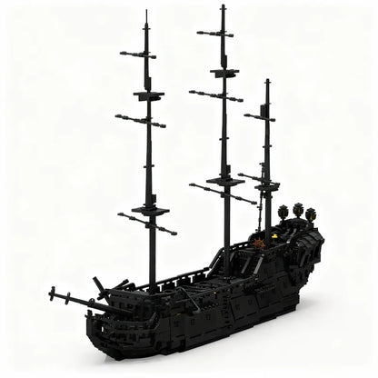 4403pcs MOC The Black Peral Disneieny Pirates Caribbean Model Building Blocks Christmas Gifts Construction Toys Education Brick