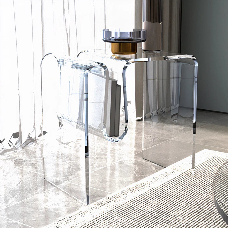Luxury Transparent Acrylic Coffee Tables,Living Room Sofa Side,Small Table,Home Furniture,Bedroom Bedside Cabinet, Customized