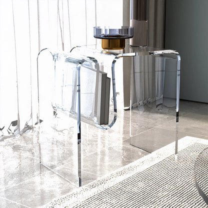 Luxury Transparent Acrylic Coffee Tables,Living Room Sofa Side,Small Table,Home Furniture,Bedroom Bedside Cabinet, Customized