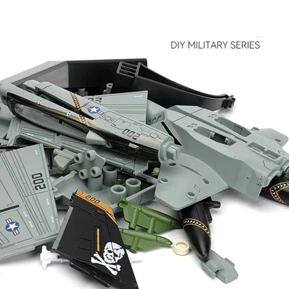 1:72 Scale Replica F18 F-18 VF103 Grumman Tomcat Super Hornet F/A-18F Pirate Flag Fighter US Navy Plane Military Model Toys Kids