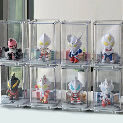 Genuine Ultraman Monster Anime Cool Blind Box Corner Bumper Action Figure Decoration Toys Birthday Gifts Night Light Kids Boy