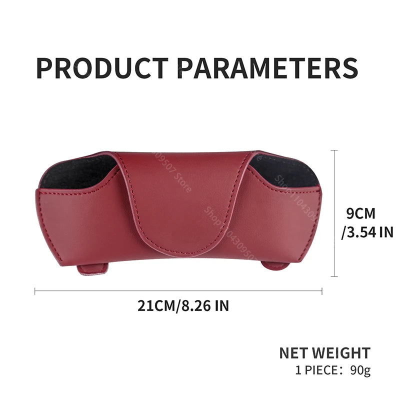 For Porsche Macan Cayenne Panamera Car Sunglasses Holder Car Glasses Clip Glasses Case Car Interior Accessories