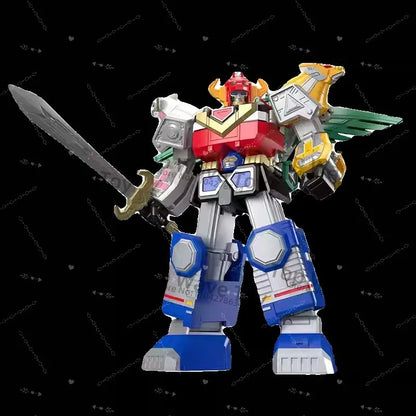 New Stock Bandai SHOKUGAN Star Animals Rangers-Galaxyman Action Toy Figures Galactic Orc Silver Armor King Anime Figures Toys